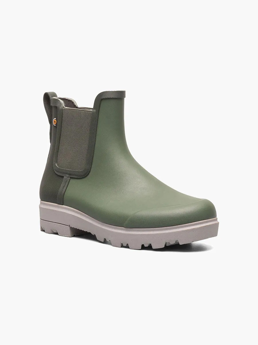 BOGS HOLLY CHELSEA CASUAL BOOTS GREEN