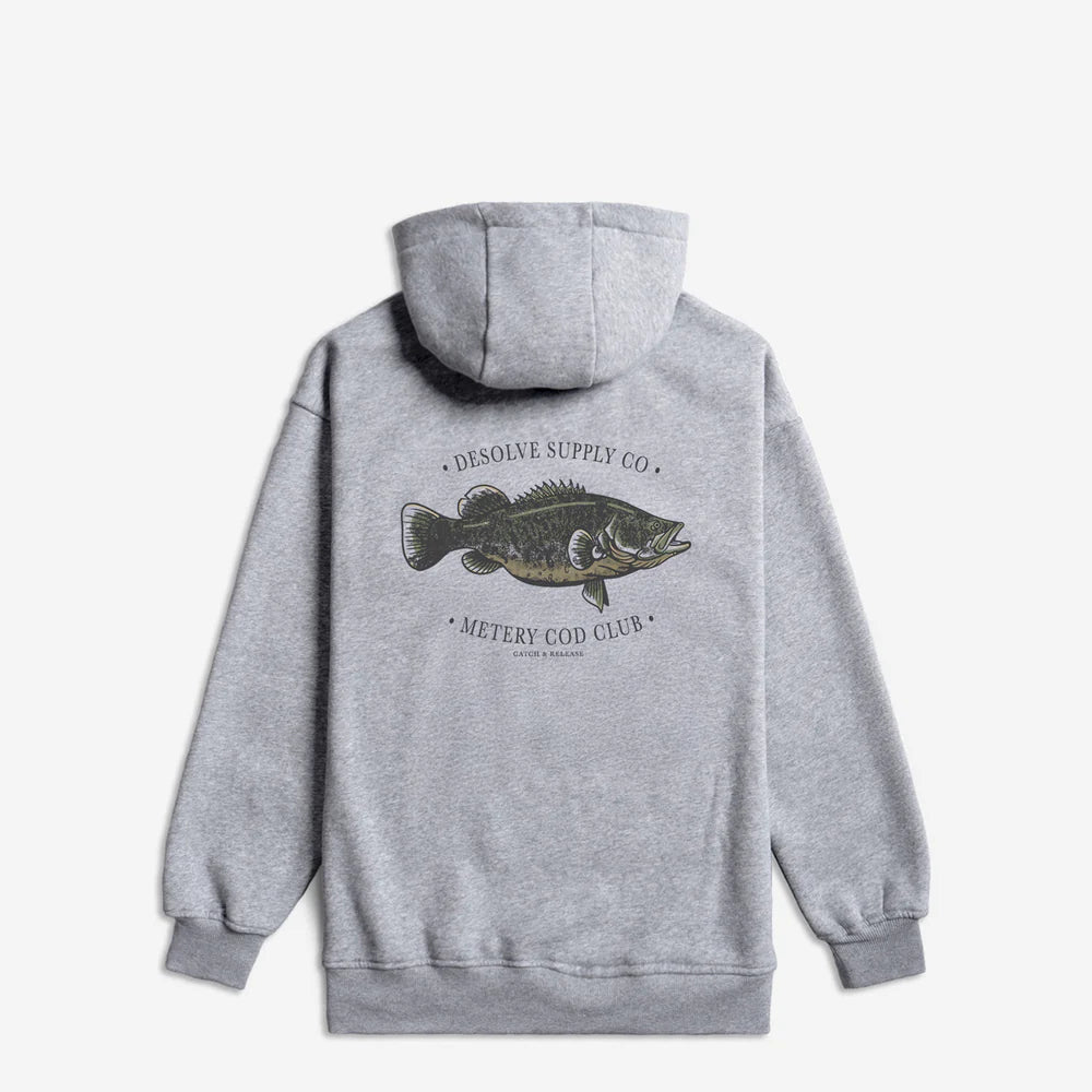 DESOLVE COD HOODIE GREY MARLE