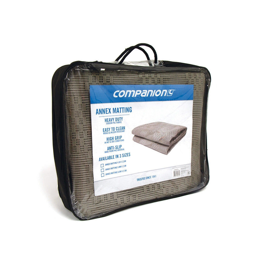 COMPANION CARAVAN ANNEX MATTING GREY