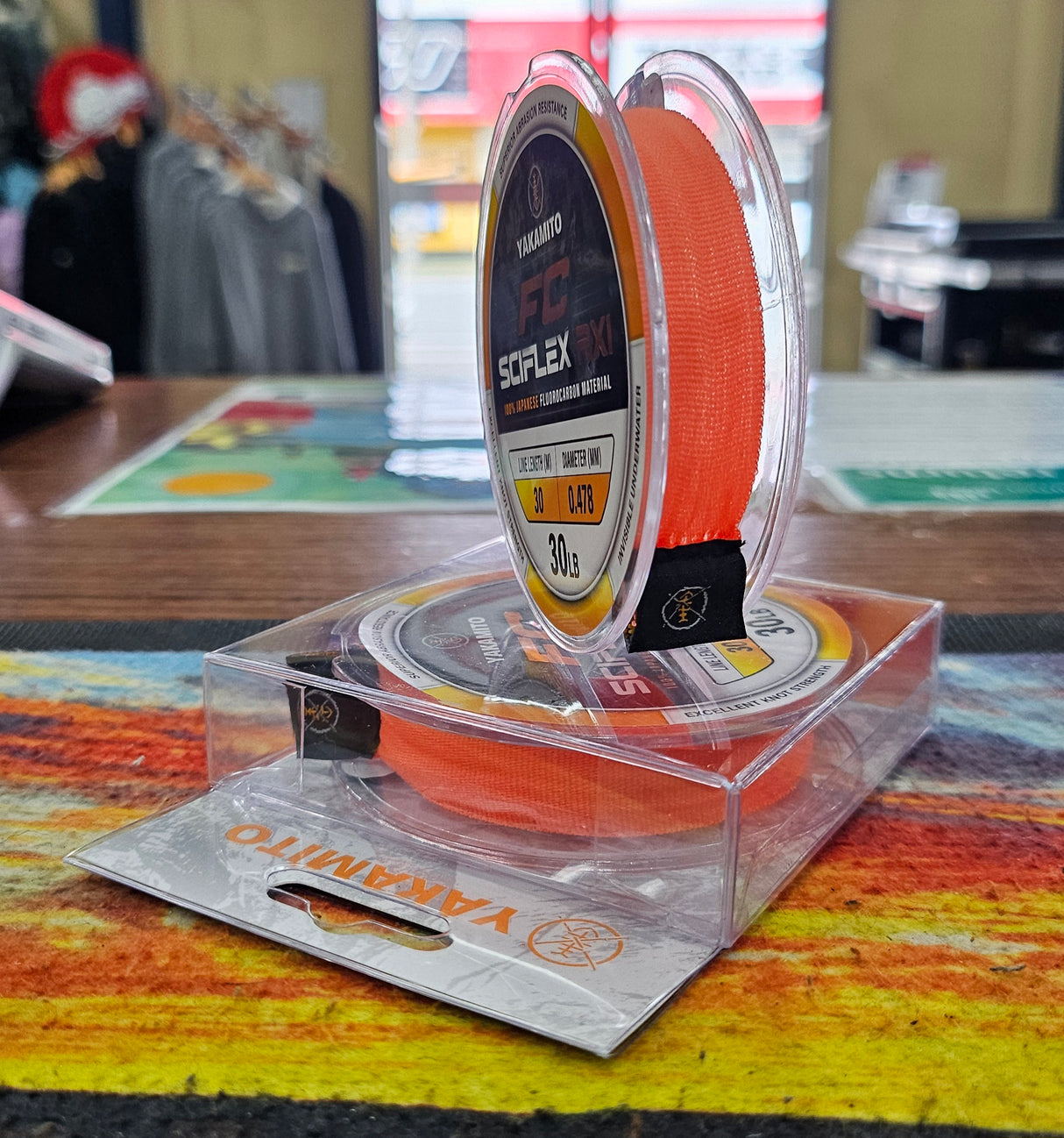 YAKAMITO SCIFLEX RXI FLUOROCARBON LEADER 50M