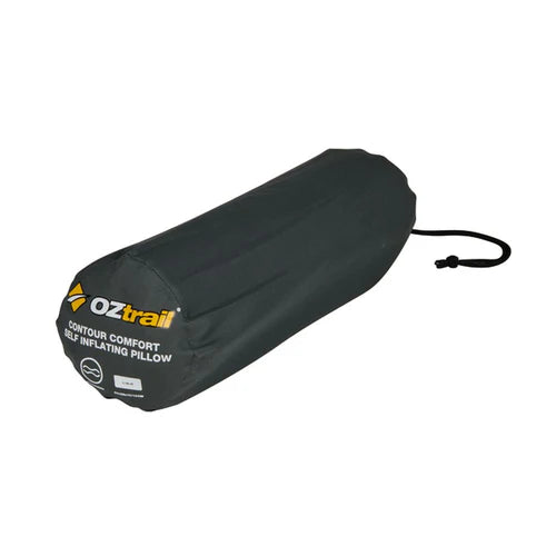 OZTRAIL SELF-INFLATING COMFORT CONTOUR PILLOW