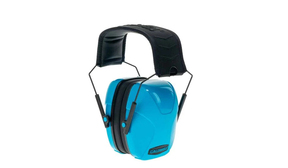 CALDWELL YOUTH PASSIVE EAR MUFFS NEON BLUE 24DB