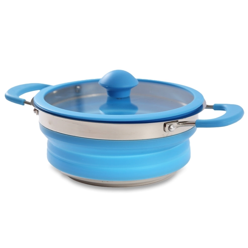 COLLAPSIBLE SPACE SAVING PRODUCTS COLLAPSIBLE SILICONE 2.5L POT