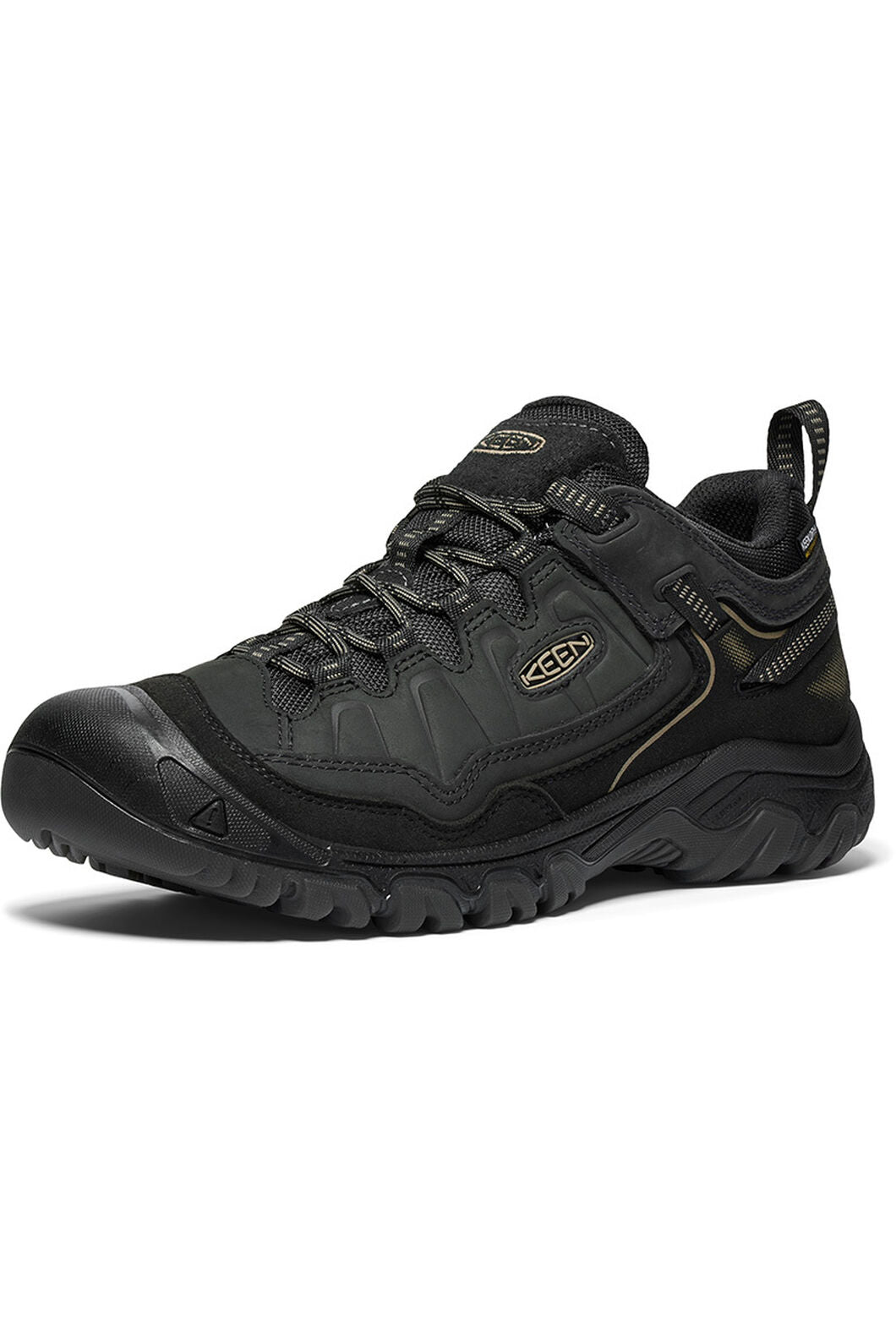 MENS TARGHEE IV WATERPROOF HIKING SHOE TRIPLE BLACK