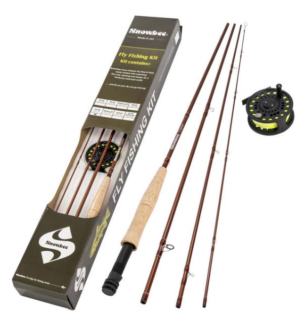 TODDS SNOWBEE CLASSIC COMBO KIT 7' 4WT 4PC
