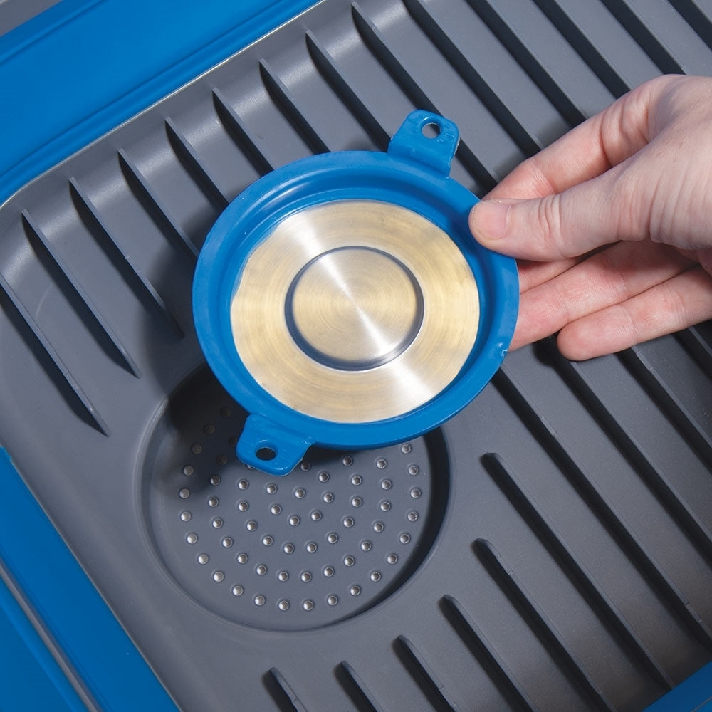 POPUP DISH TRAY & TUB BLUE