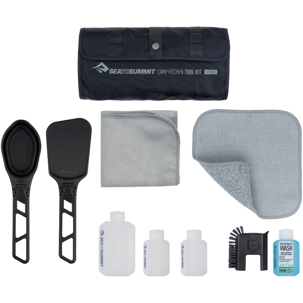 SEA TO SUMMIT CAMP KITCHEN TOOL KIT - 10 PIECE