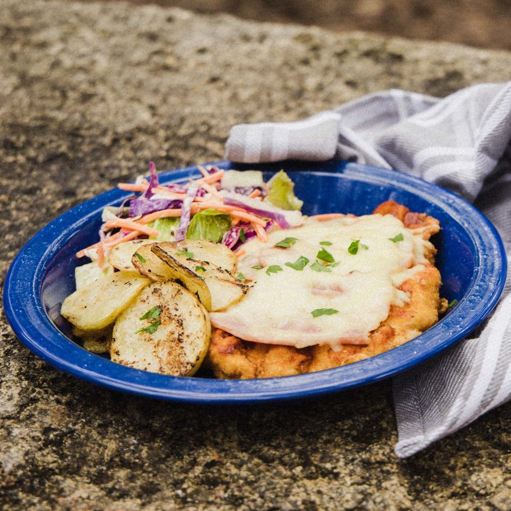 CAMPFIRE 26CM ENAMEL DEEP PLATE