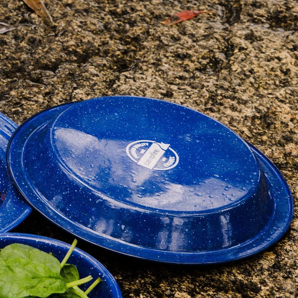 CAMPFIRE 26CM ENAMEL DEEP PLATE