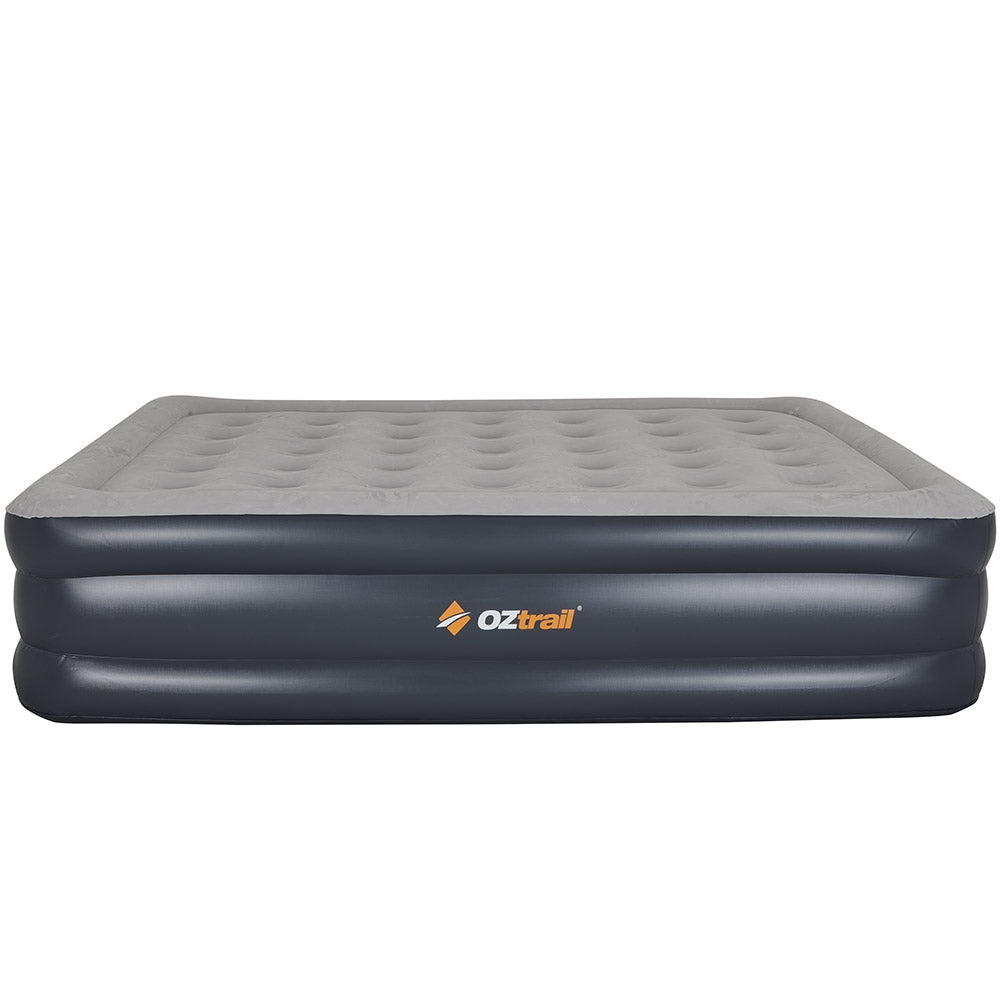 OZTRAIL DUOCOMFORT QUEEN 12V/240V AIRBED