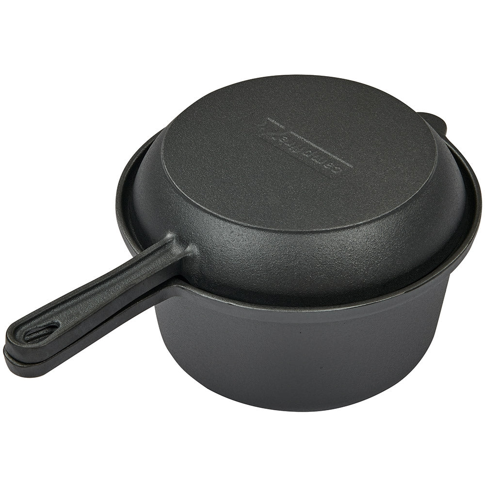 CAMPFIRE SAUCEPAN WITH SKILLET LID