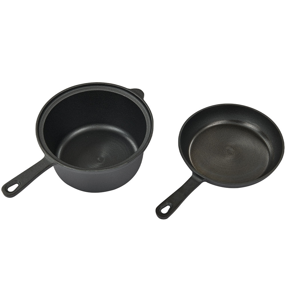 CAMPFIRE SAUCEPAN WITH SKILLET LID