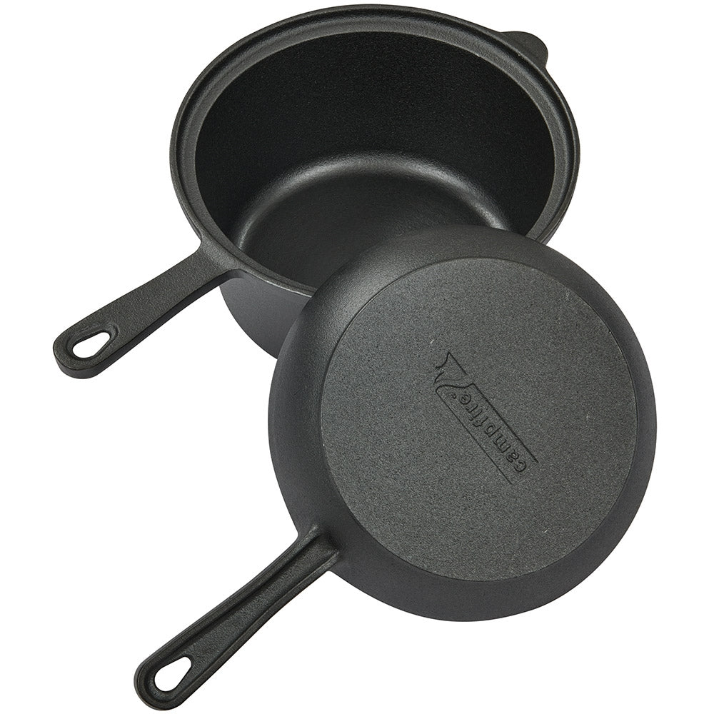 CAMPFIRE SAUCEPAN WITH SKILLET LID
