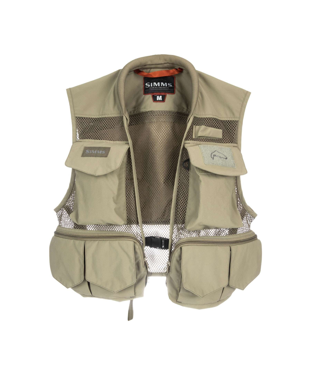 SIMMS TRIBUTARY VEST TAN MEDIUM