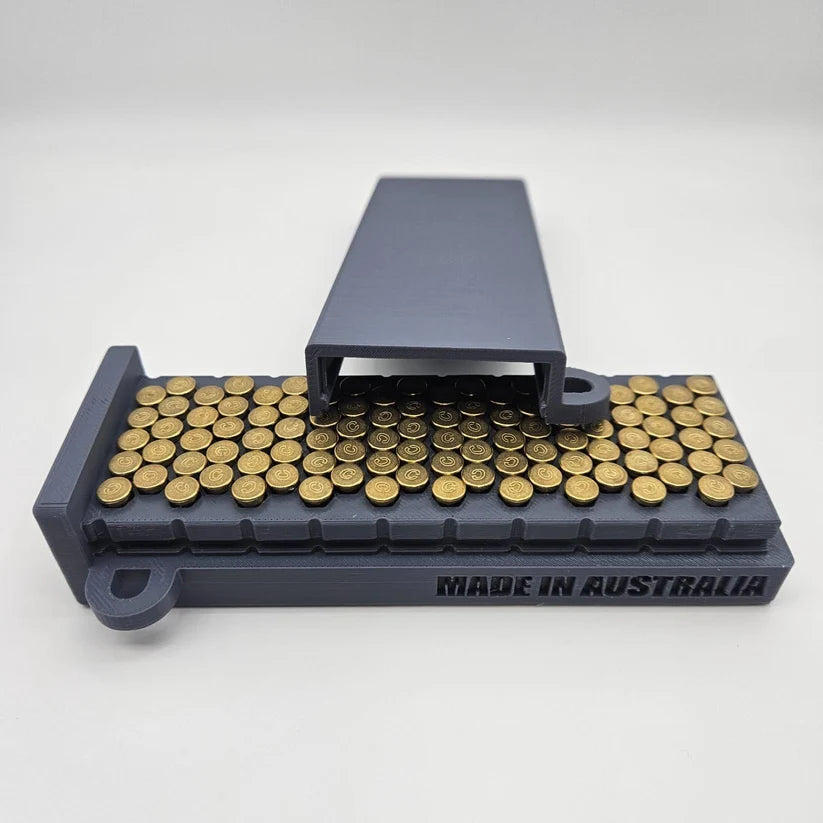 HOMELAND TACTICAL 22LR LOCKABLE AMMO BOX 100 ROUND