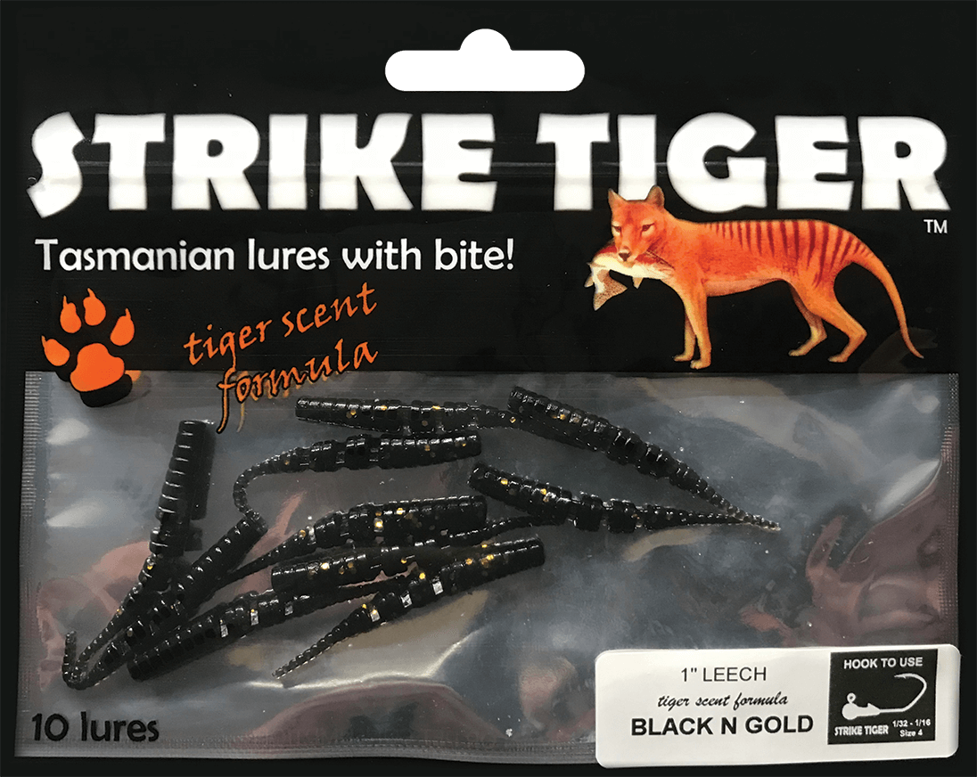 STRIKE TIGER 1" LEECH SOFT PLASTIC LURE