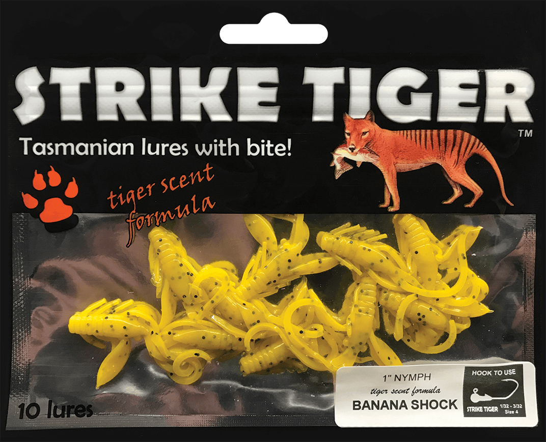 STRIKE TIGER 1" NYMPH SOFT PLASTIC LURE