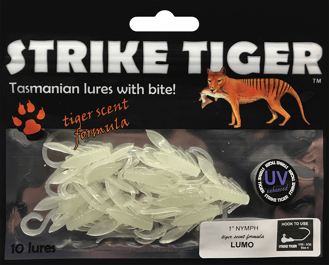 STRIKE TIGER 1" NYMPH SOFT PLASTIC LURE