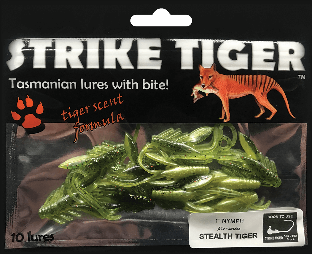 STRIKE TIGER 1" NYMPH SOFT PLASTIC LURE