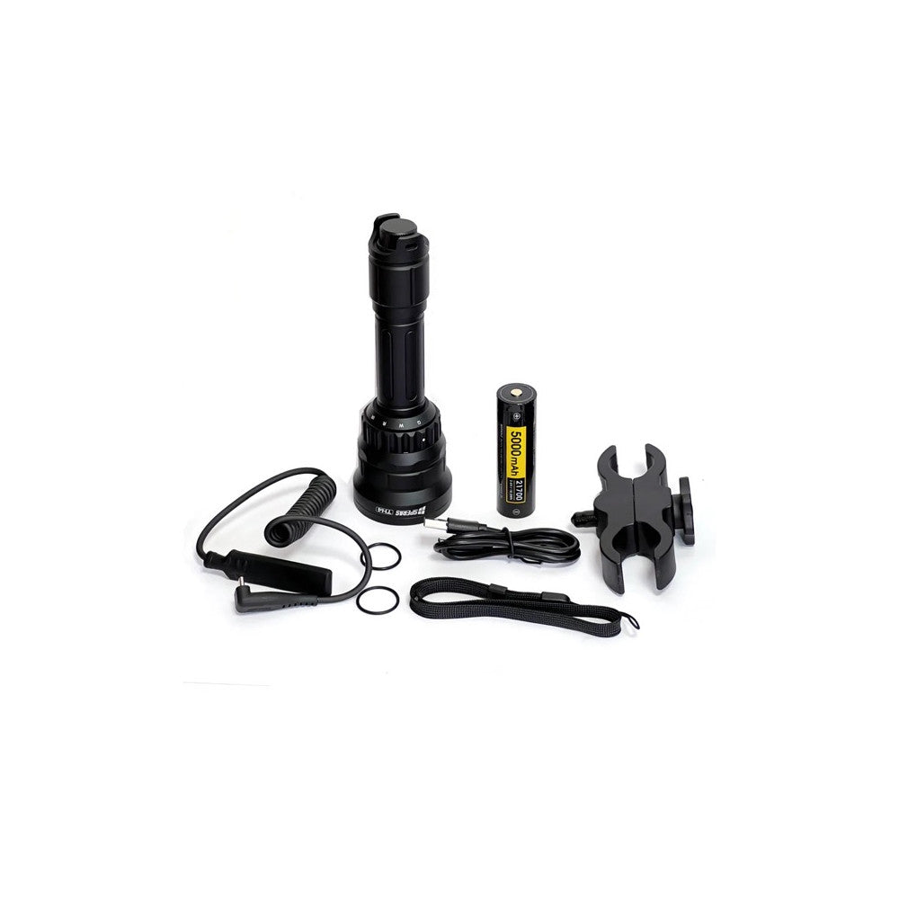 SPERAS TH4 800 Lumen 4 in 1 LED Rechargeable Torch Hunters Kit