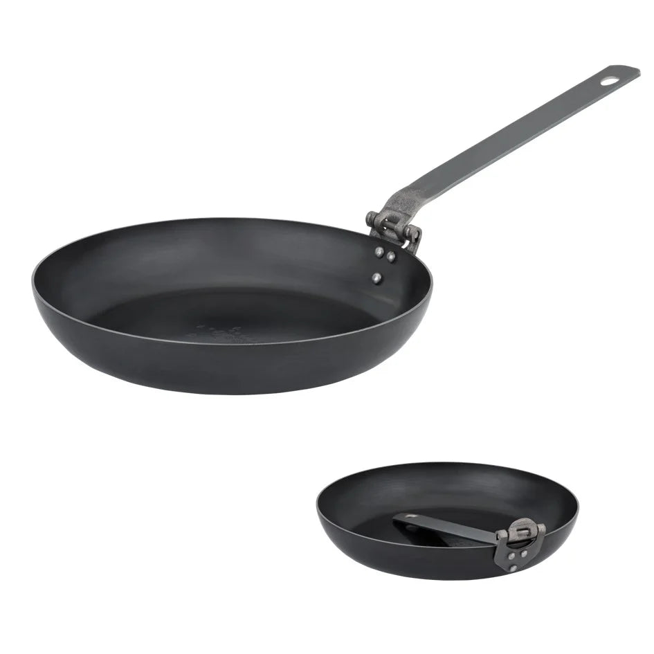AUSSIE BLACK STEEL PASTA C/W FOLDING HANDLE