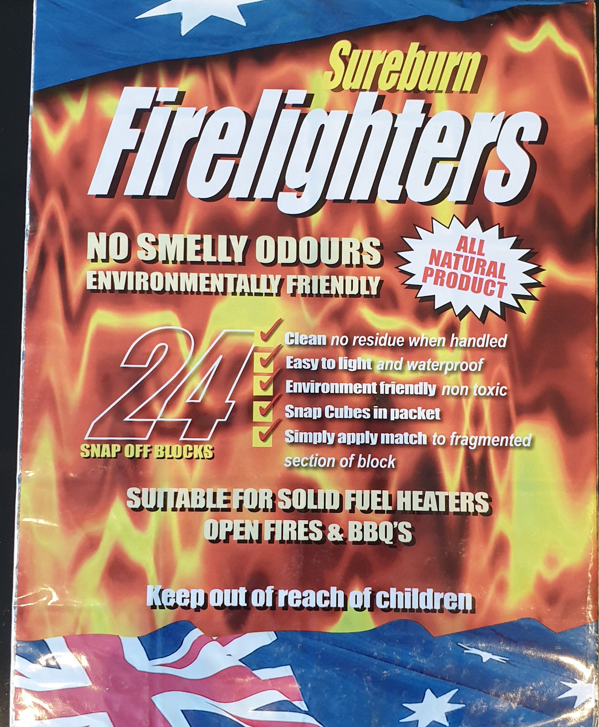 SUREBURN FIRELIGHTERS