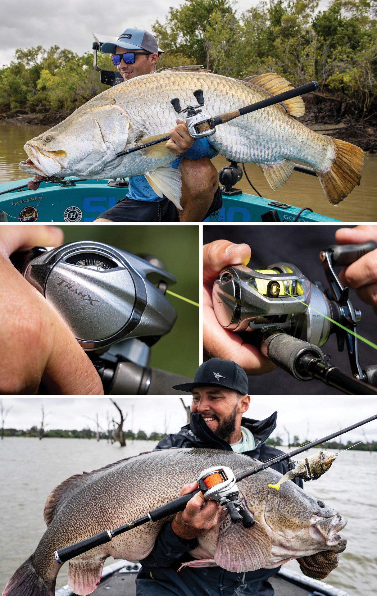 SHIMANO TRANX 301B LEFT HAND BAITCAST REEL