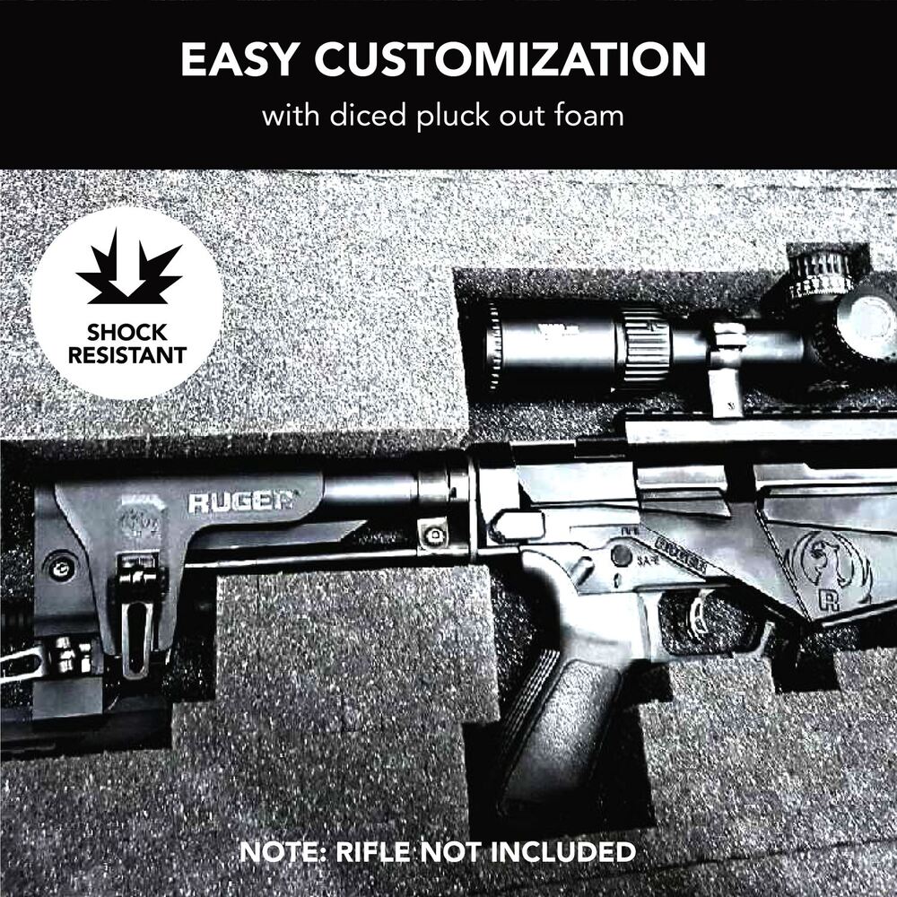 EVOLUTION GEAR HD SERIES RIFLE HARD GUN CASE LARGE