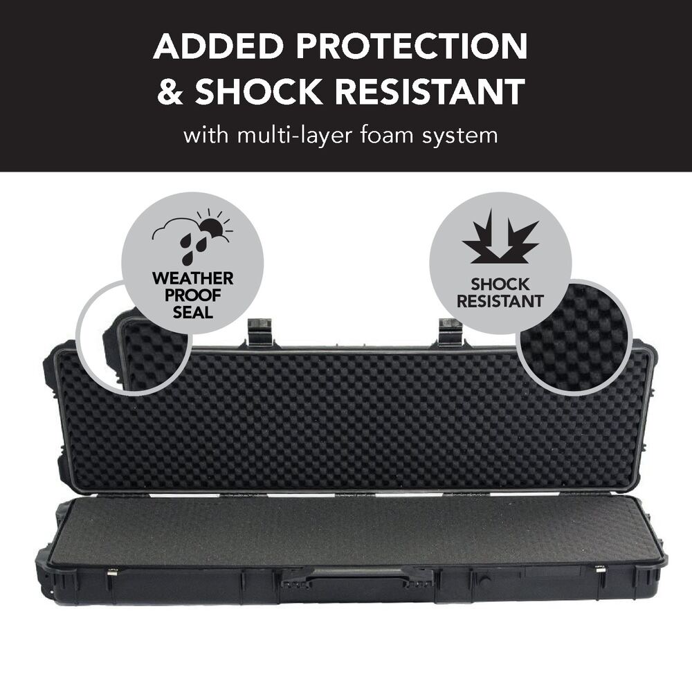 EVOLUTION GEAR HD SERIES RIFLE HARD GUN CASE EXTRA LARGE