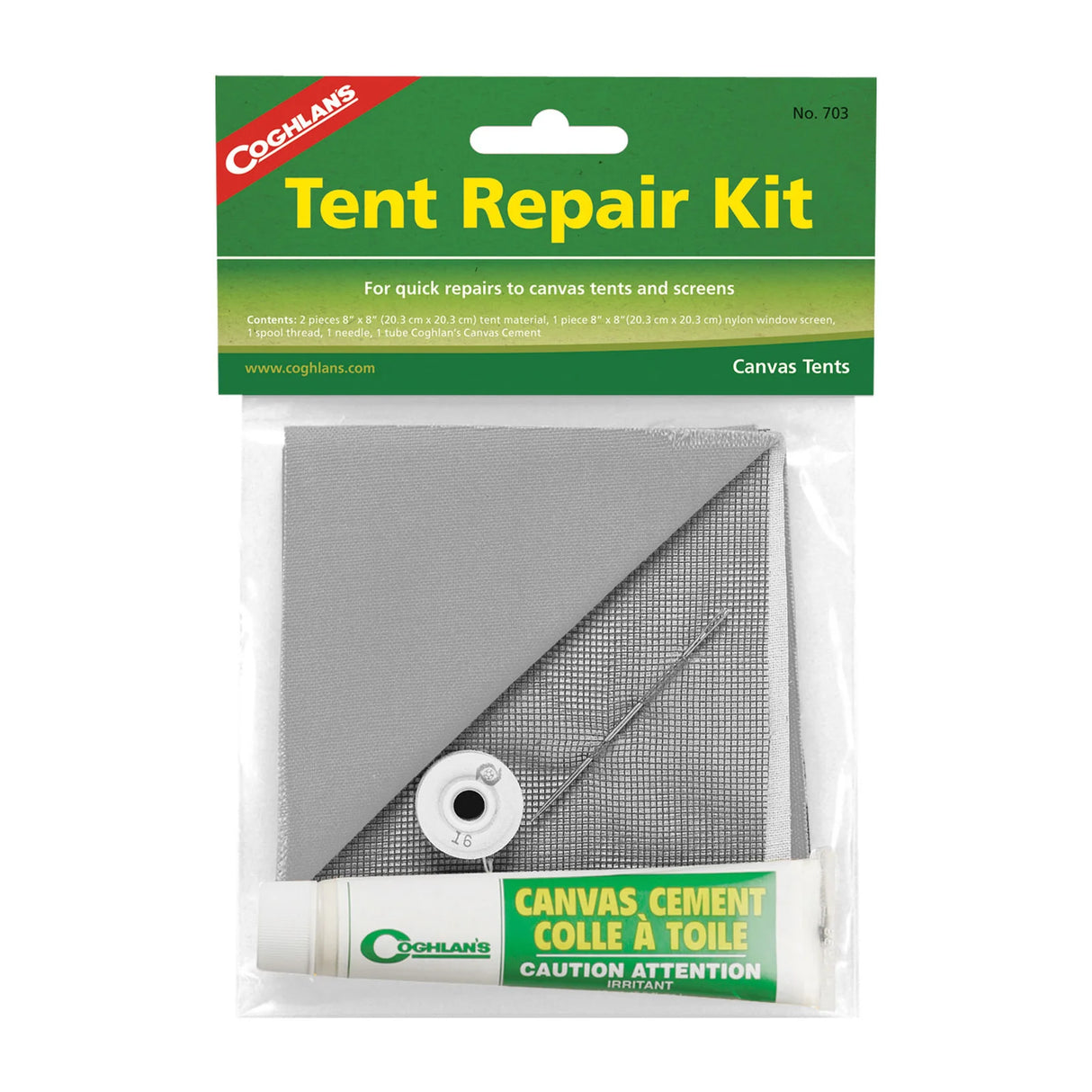 COGHLANS NYLON TENT REPAIR KIT