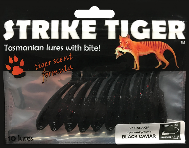 STRIKE TIGER 2" GALAXIA SOFT PLASTIC LURE