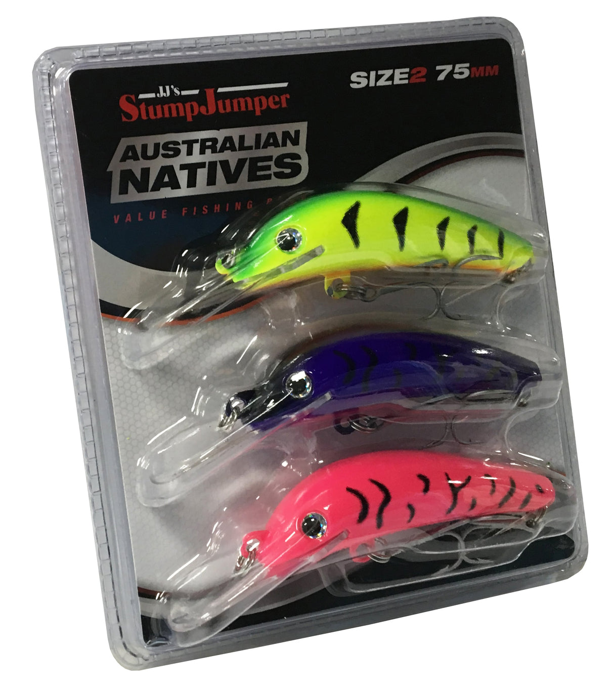 STUMPJUMPER NATIVE HARDBODY LURE PACK