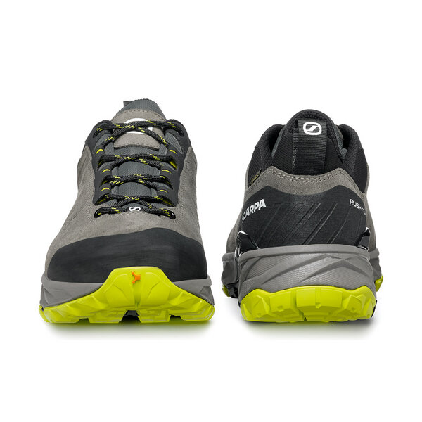 SCARPA RUSH TRAIL GTX MEN'S HIKING SHOES TITANIUM-LIME
