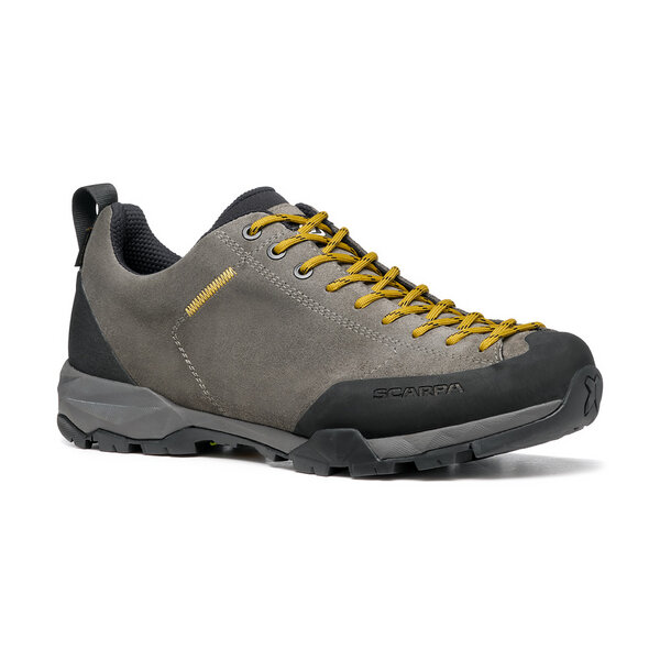 SCARPA MOJITO TRAIL MEN'S HIKING SHOES TITANIUM- MUSTARD