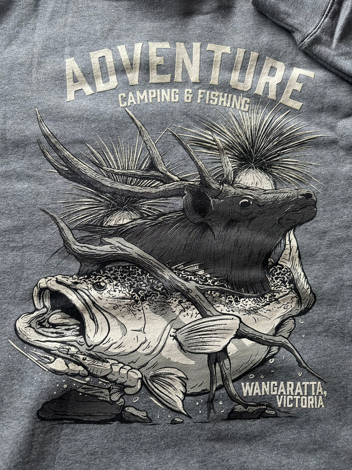 ACFF HOODY CHARCOAL MARLE