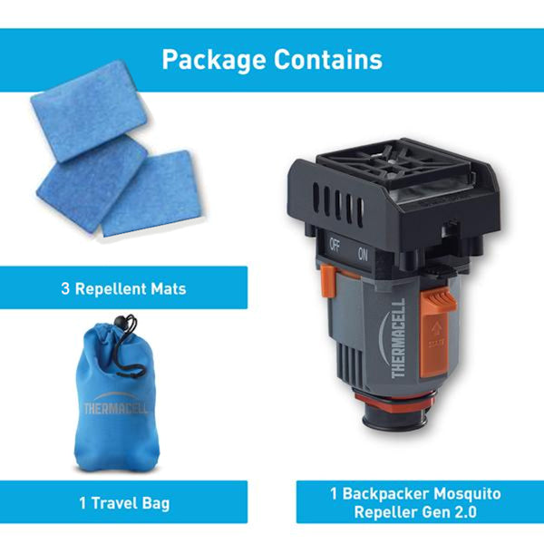 THERMACELL MOSQUITO REPELLER BACKPACK