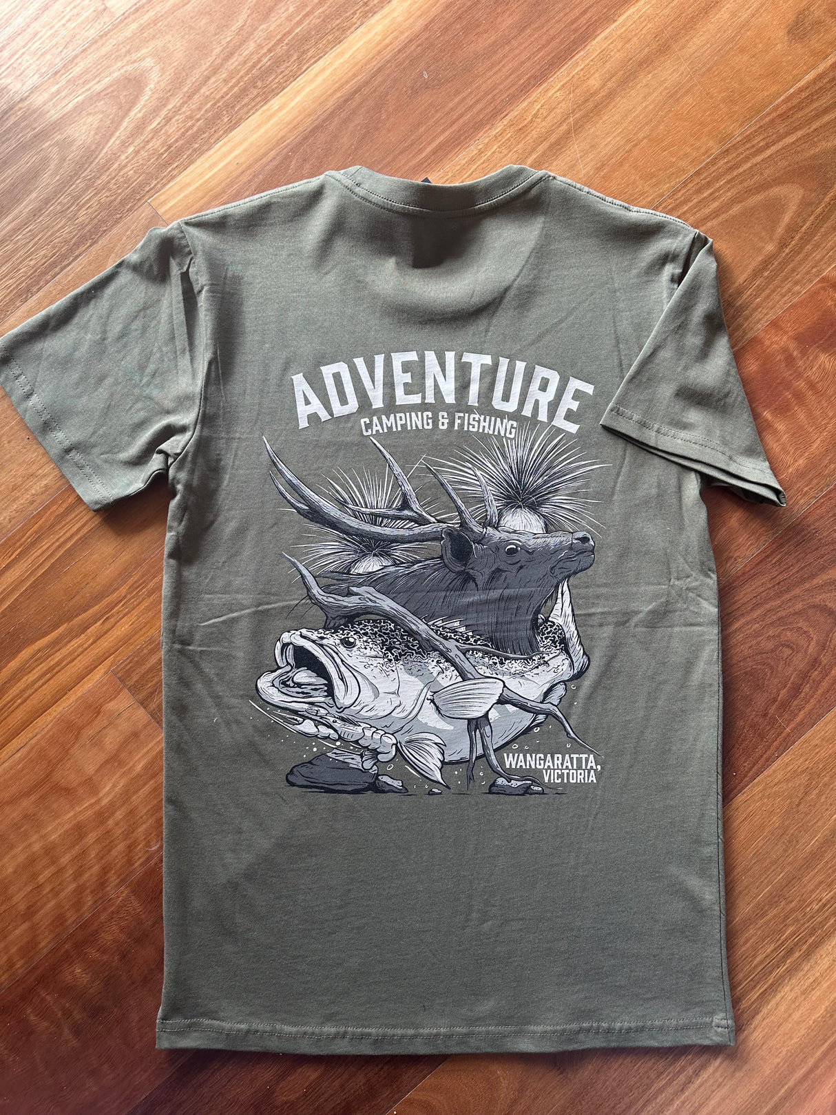 ACFF T-SHIRT ARMY GREEN