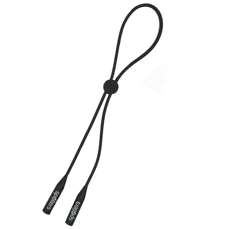 SPOTTERS ADJUSTABLE SILICONE STRAP - BLACK