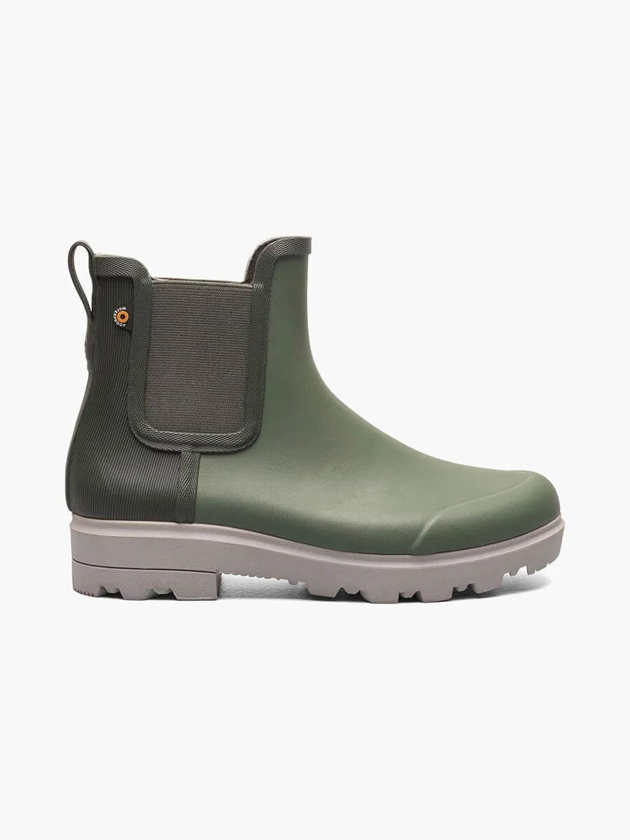 BOGS HOLLY CHELSEA CASUAL BOOTS GREEN