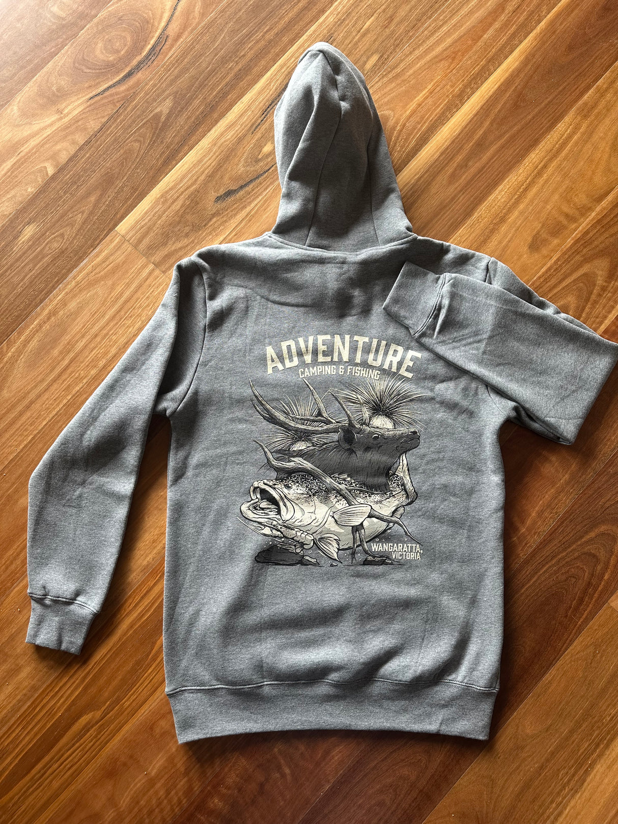 ACFF HOODY CHARCOAL MARLE