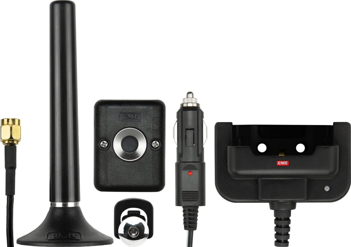 GME IN CAR ACCESSORY KIT SUITS GME 5 WATT HANDHELD RADIOS (ACC6160K)