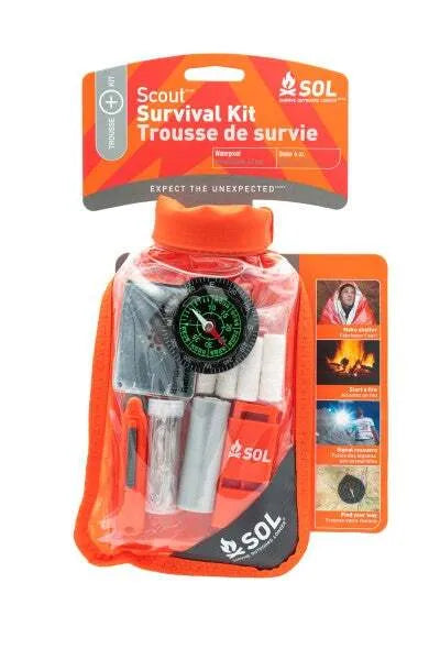 SURVIVE OUTDOORS LONGER SCOUT SURVIVAL KIT