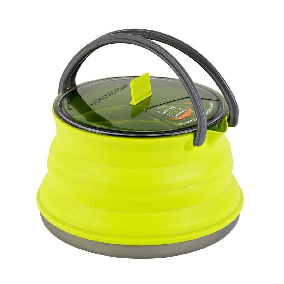 SEA TO SUMMIT X-KETTLE 1.3L COLLAPSIBLE KETTLE LIME