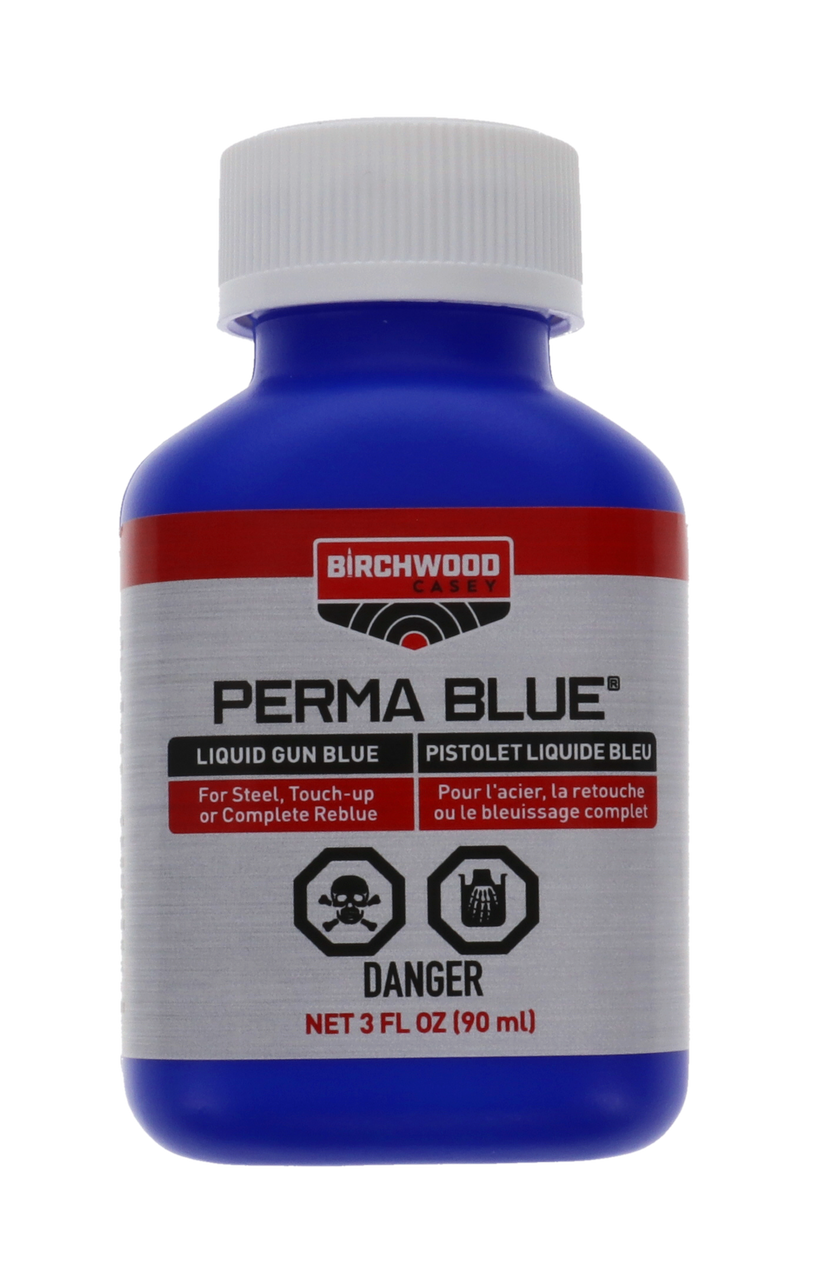 BIRCHWOOD CASEY PERMA BLUE LIQUID 3oz (90ML)