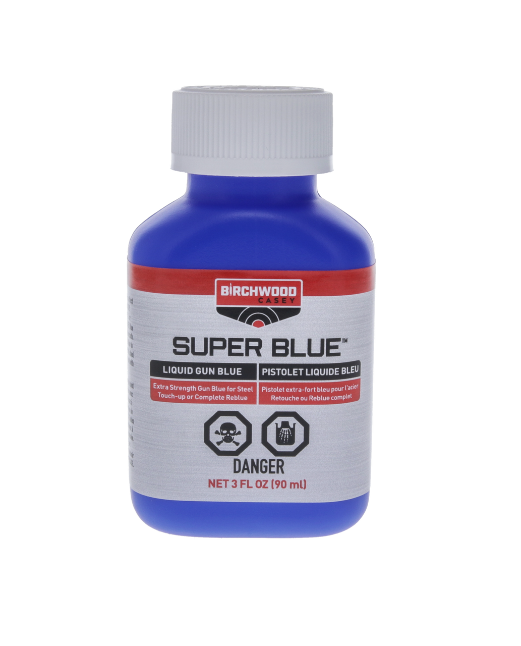 BIRCHWOOD CASEY SUPER BLUE LIQUID GUN BLUE 3OZ