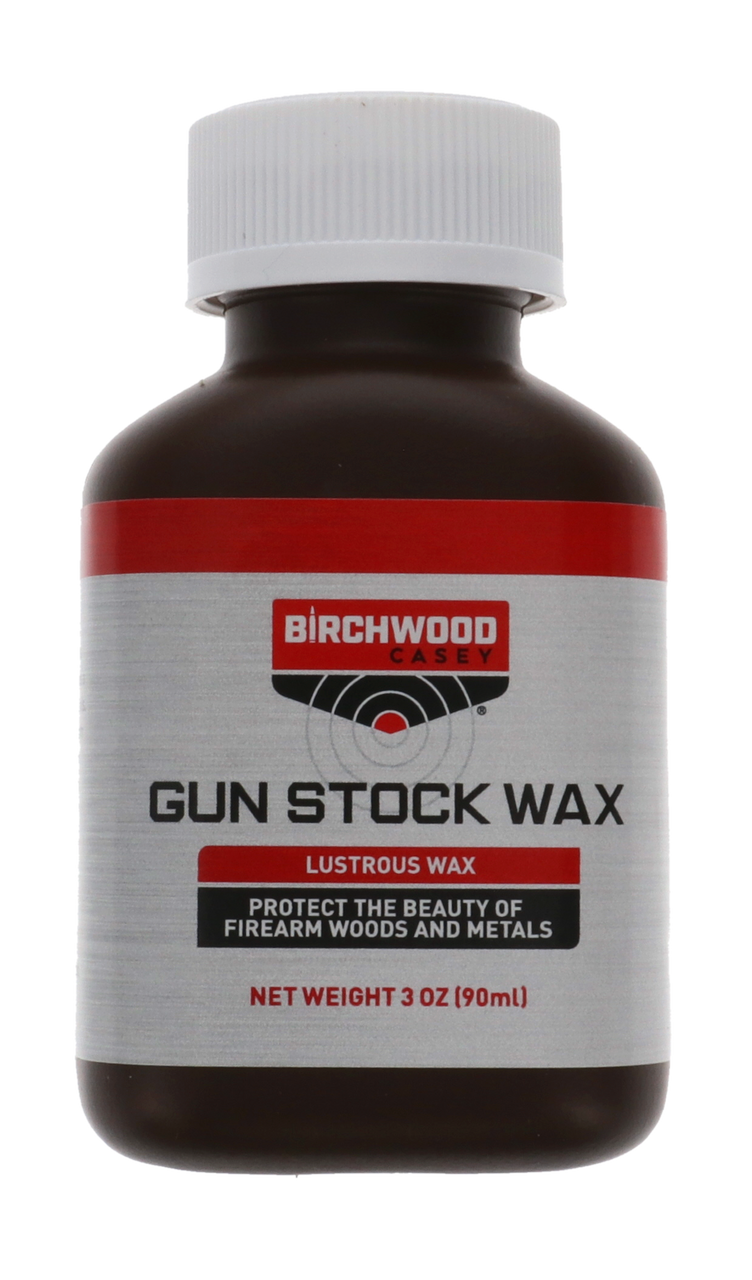 BIRCHWOOD CASEY GUN STOCK WAX - 3 OZ BOTTLE