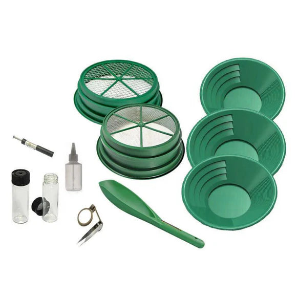 PROSPECTORS CHOICE 11 PIECE GOLD PANNING KIT