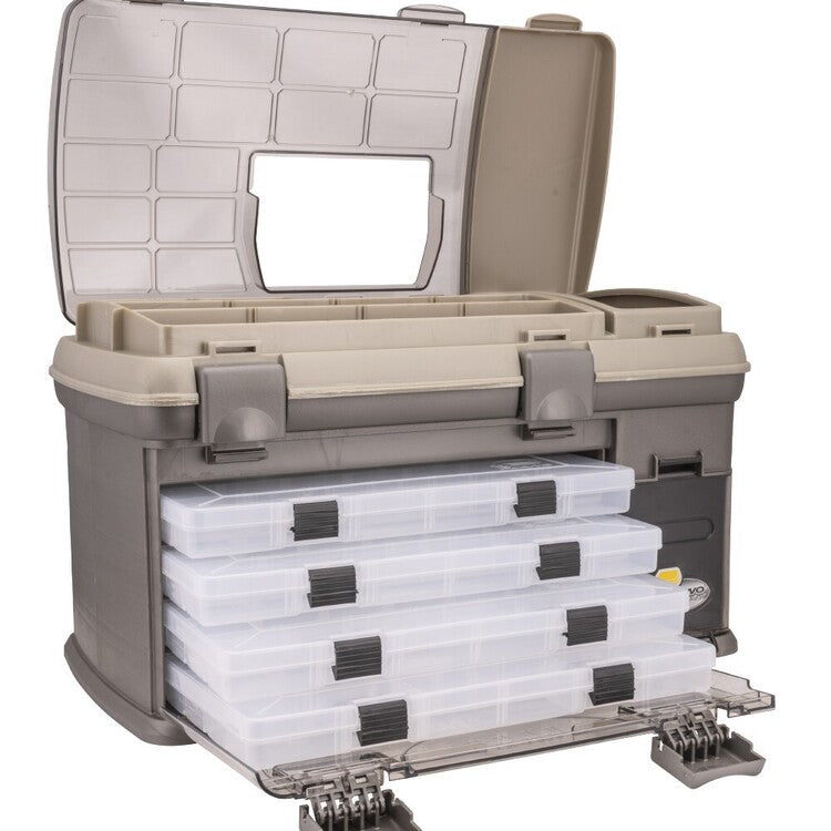 PLANO GUIDE SERIES 7771 RACK SYSTEM PRO TACKLE BOX GRAPHITE