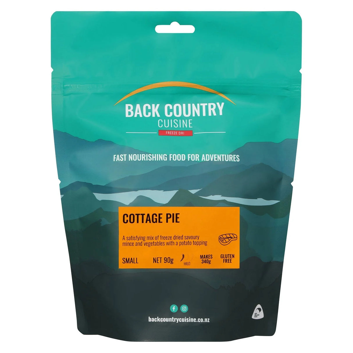BACK COUNTRY CUISINE COTTAGE PIE FREEZE-DRY MEAL