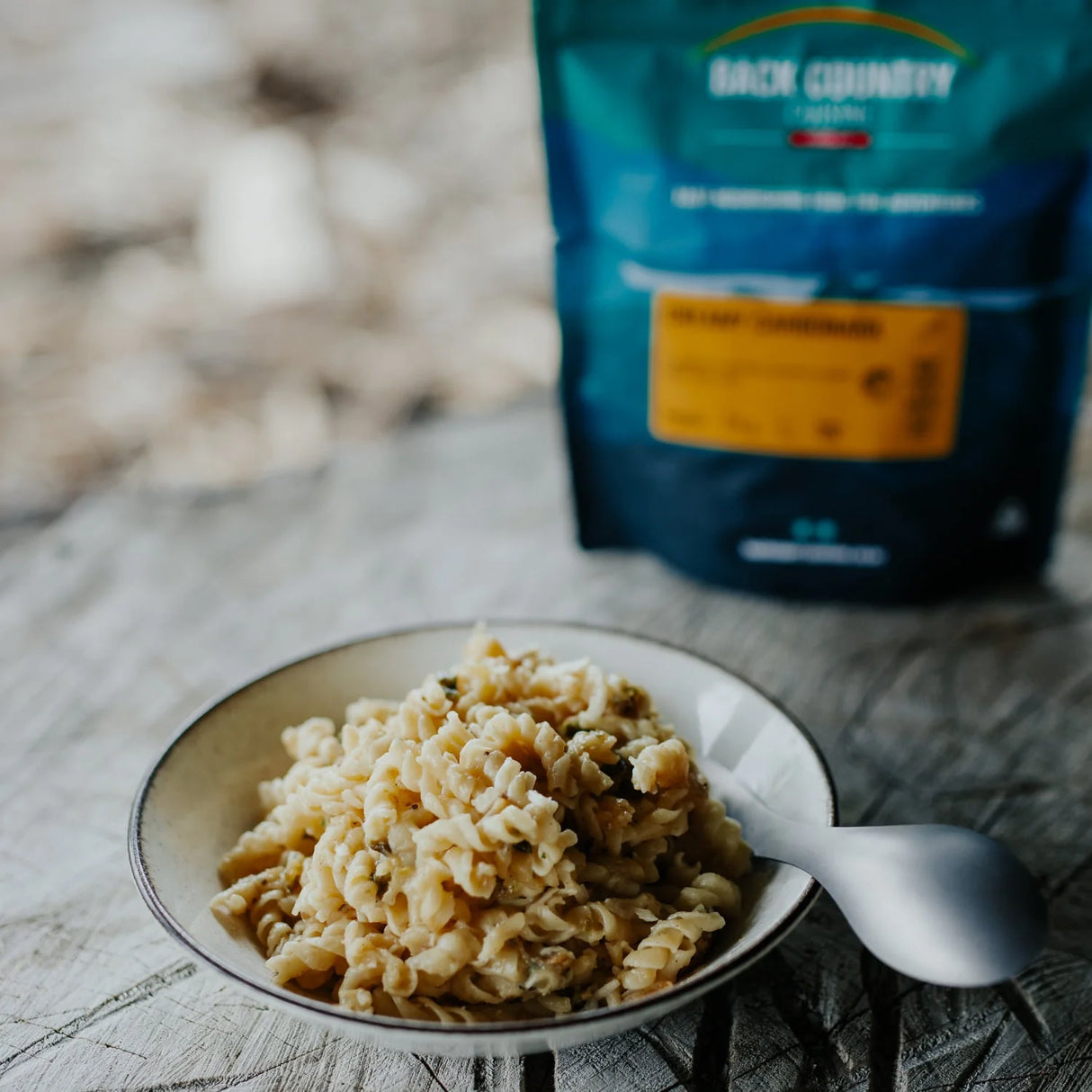 BACK COUNTRY CUISINE CREAMY CARBONARA FREEZE-DRY MEAL